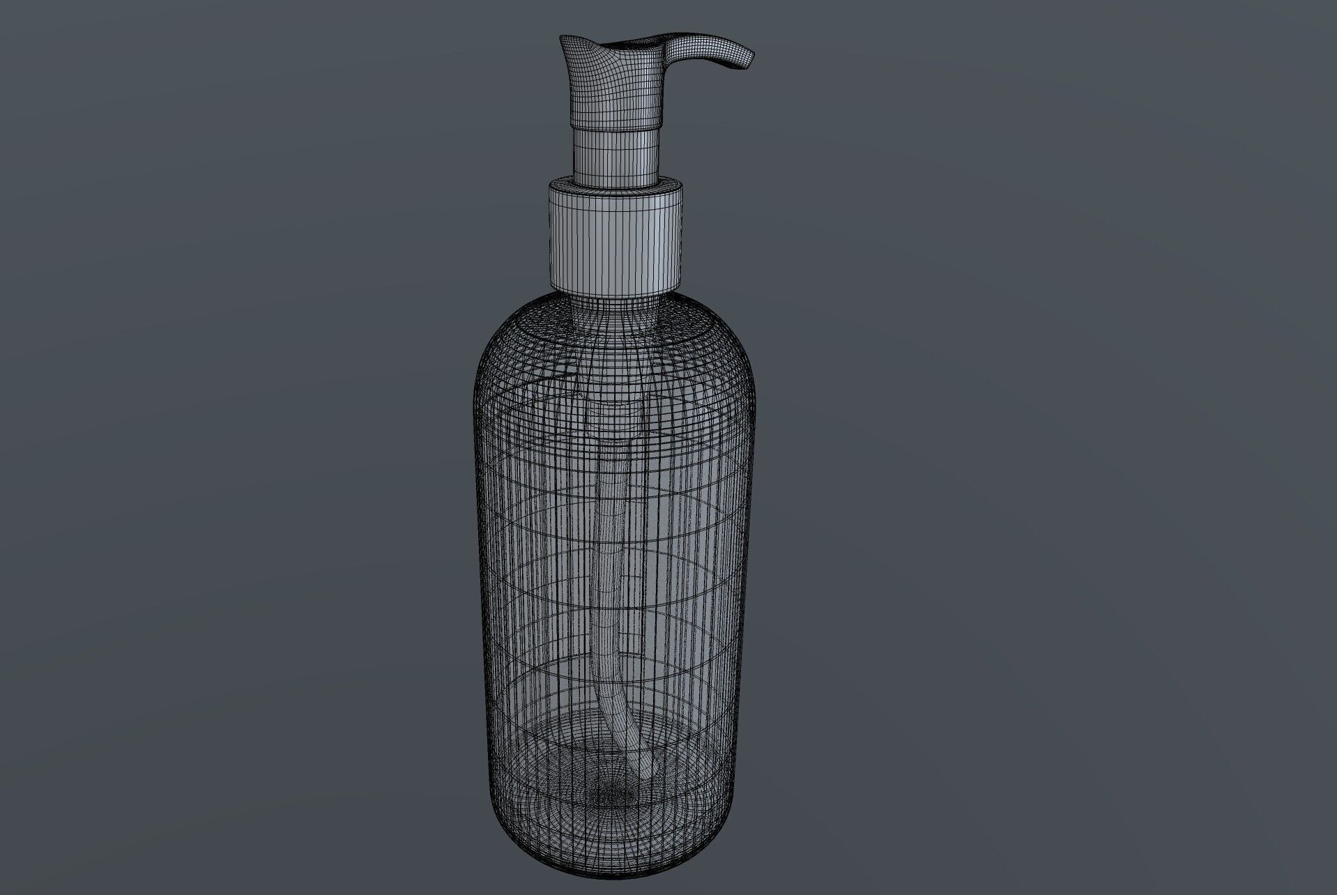 Liquid soap Ginger Zest Hand Wash Low-poly 3D model_5