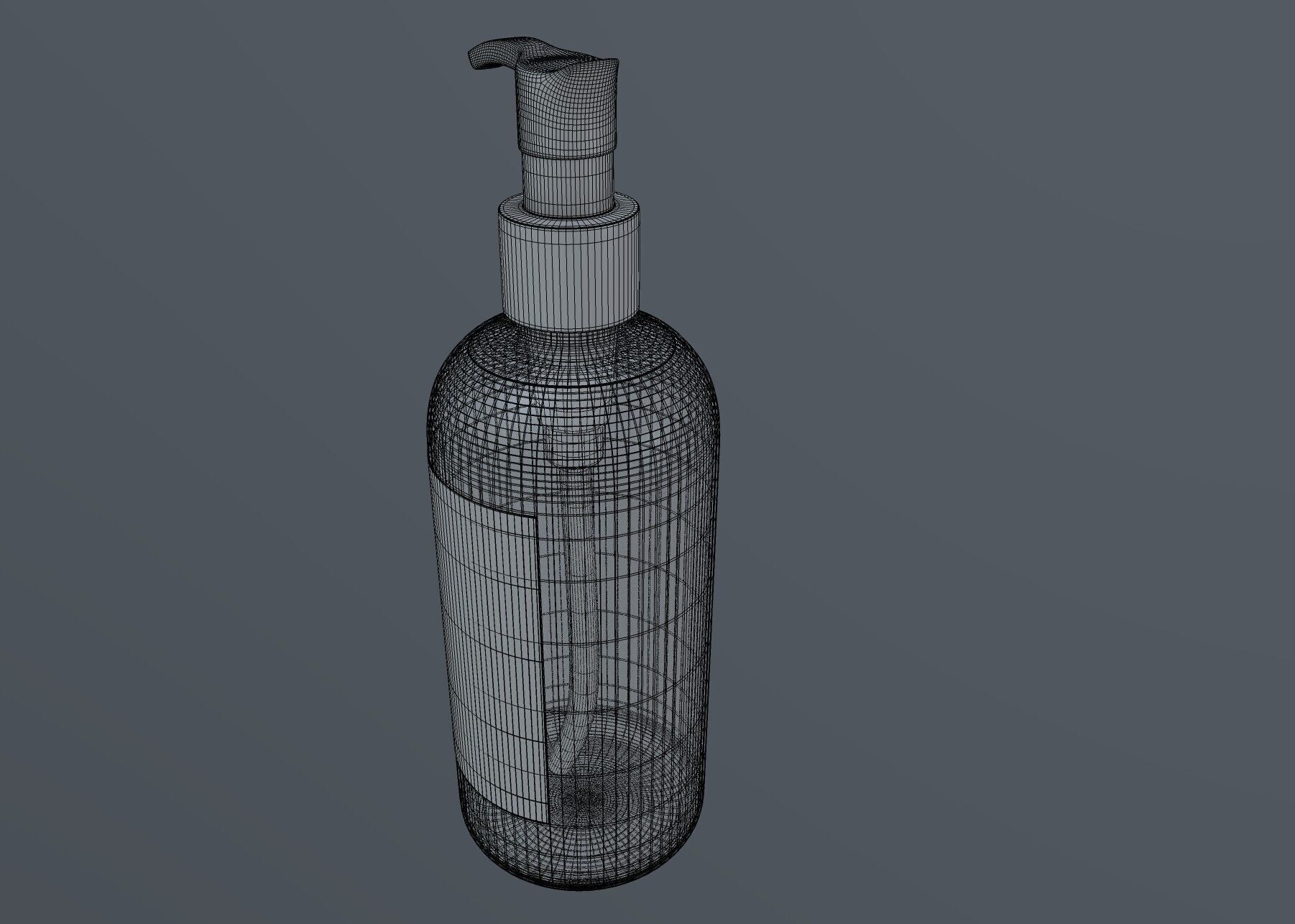 Liquid soap Ginger Zest Hand Wash Low-poly 3D model_3