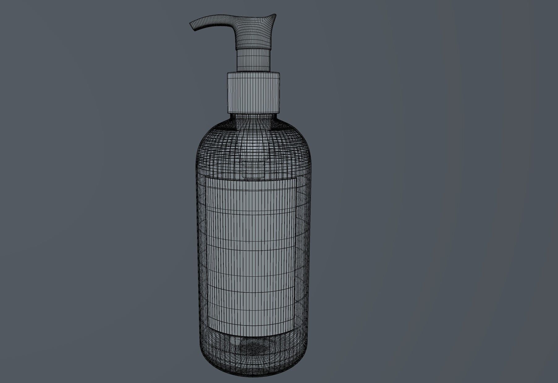 Liquid soap Ginger Zest Hand Wash Low-poly 3D model_8
