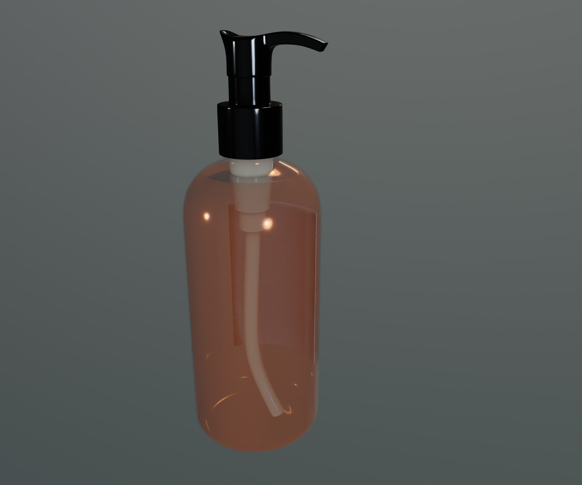 Liquid soap Ginger Zest Hand Wash Low-poly 3D model_6