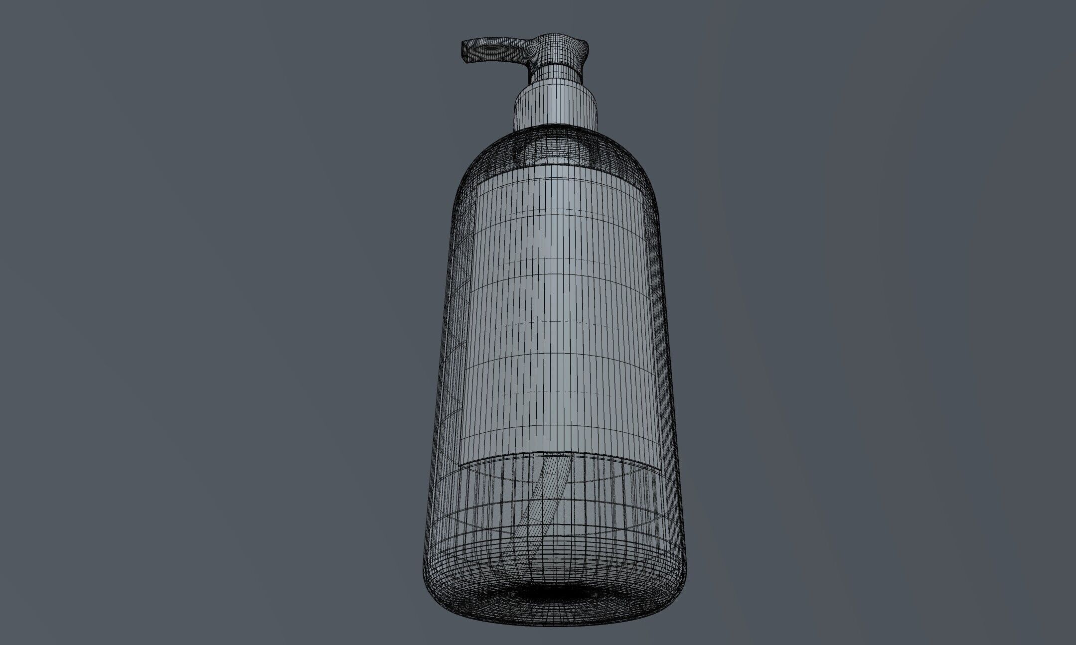 Liquid soap Ginger Zest Hand Wash Low-poly 3D model_7