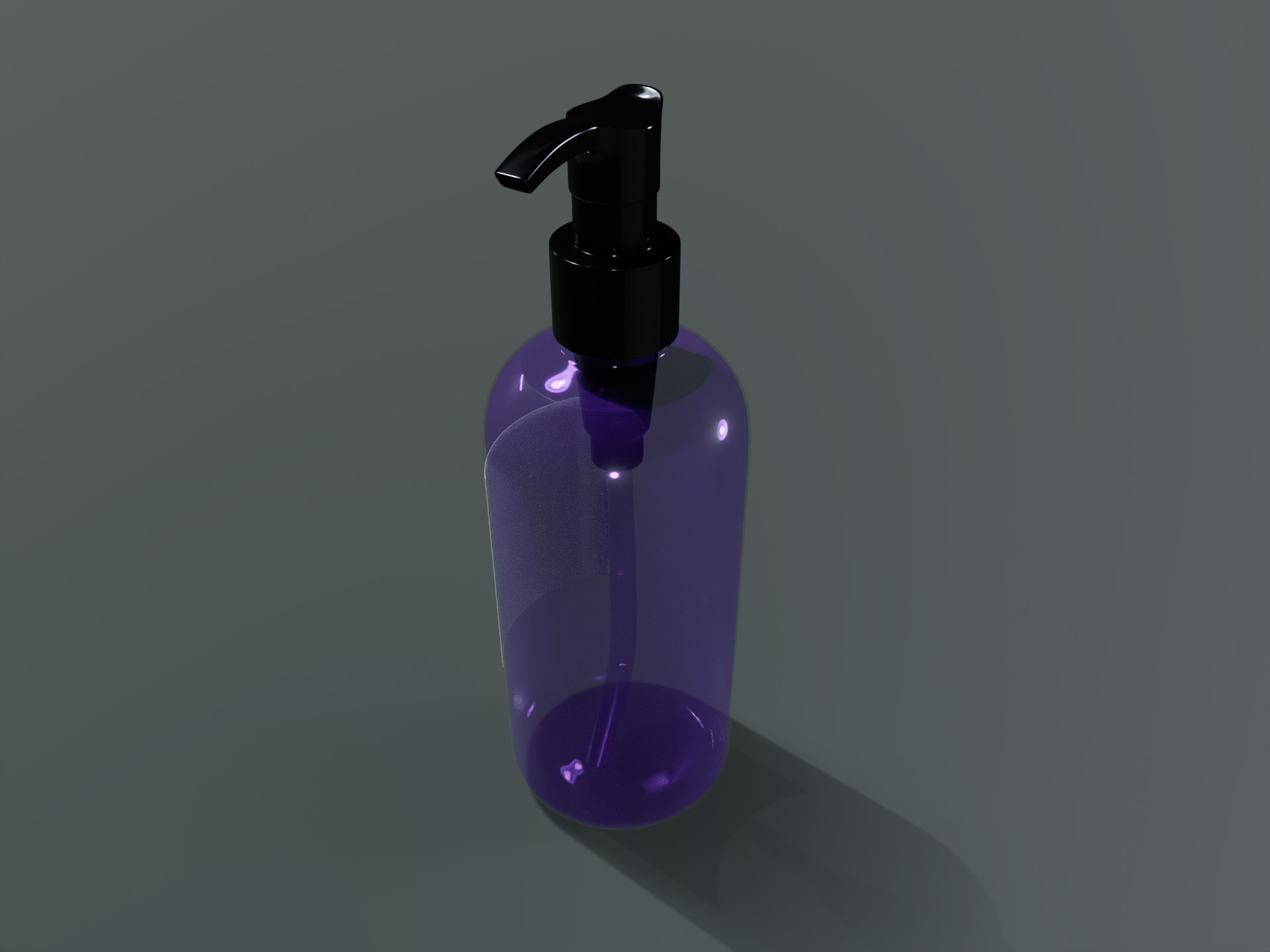 Liquid soap Jasmine Joy Hand Wash Low-poly 3D model_4