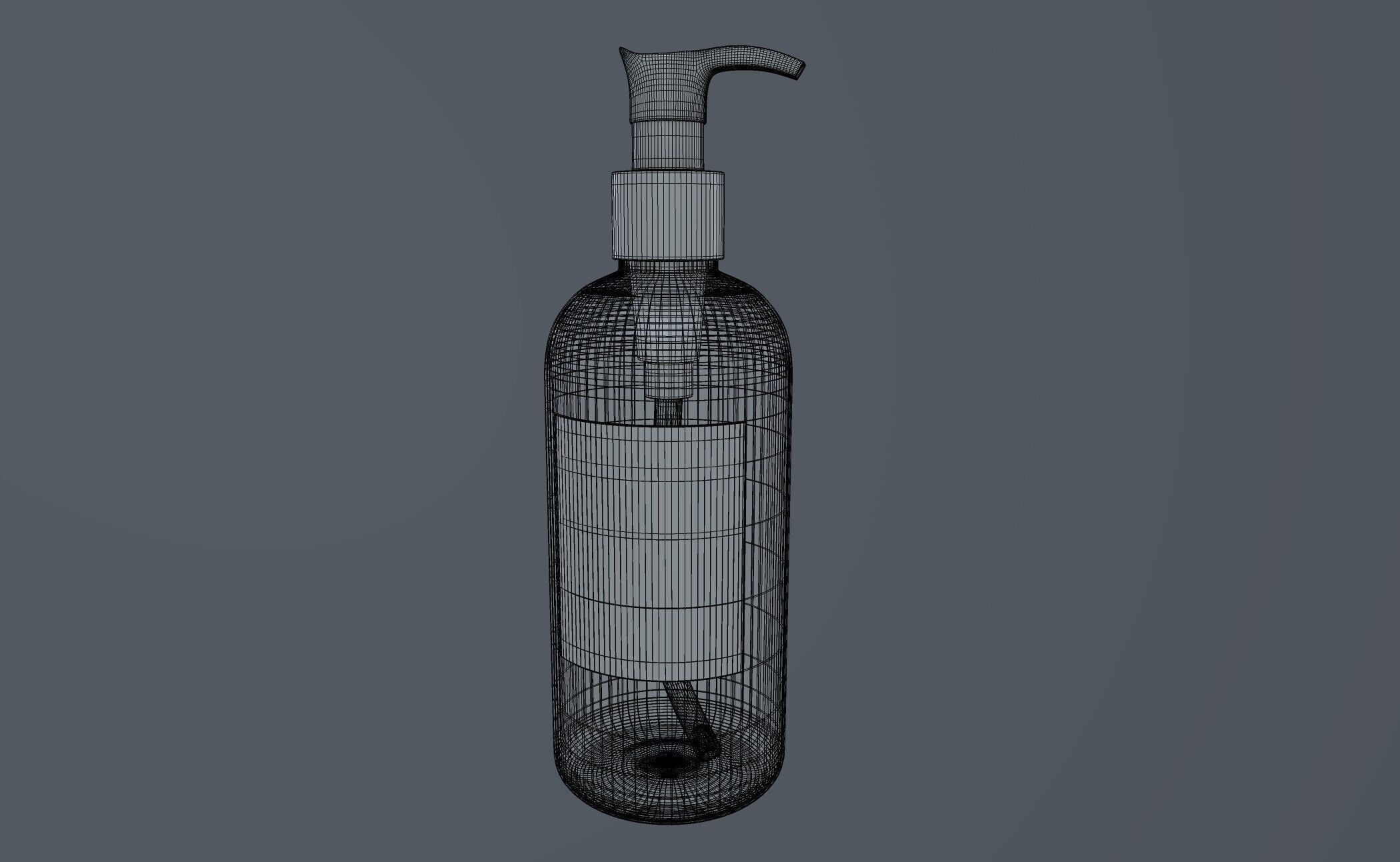 Liquid soap Jasmine Joy Hand Wash Low-poly 3D model_3