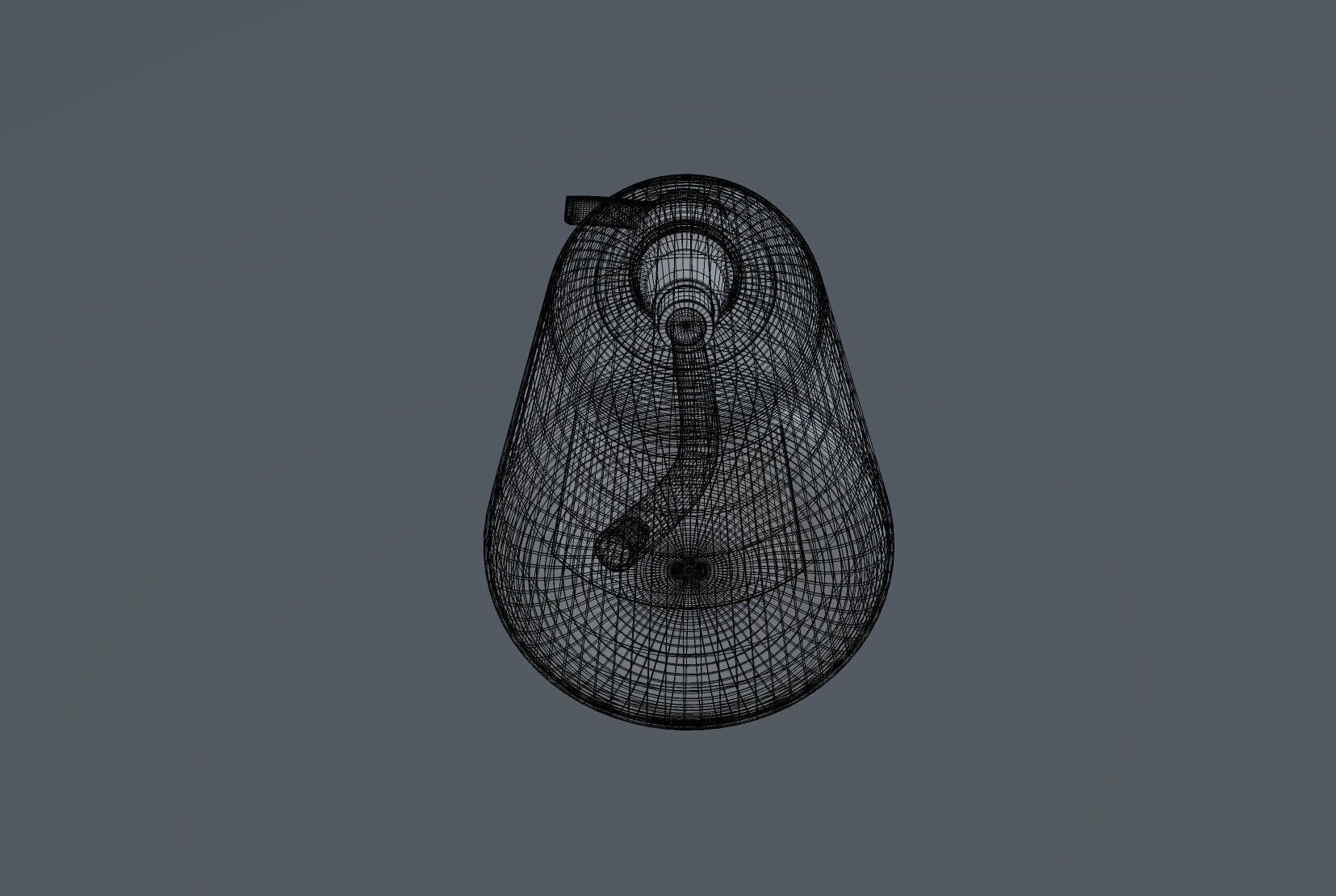 Liquid soap Jasmine Joy Hand Wash Low-poly 3D model_6