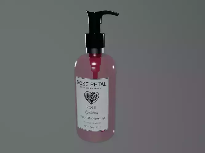Liquid soap Rose Petal Soft Hand Wash