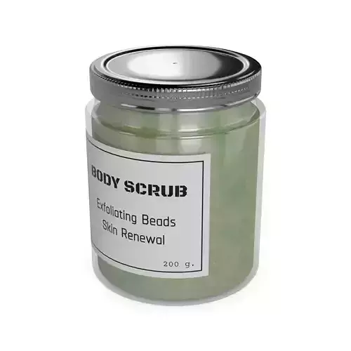 Other body care Body Scrub Low-poly 3D model