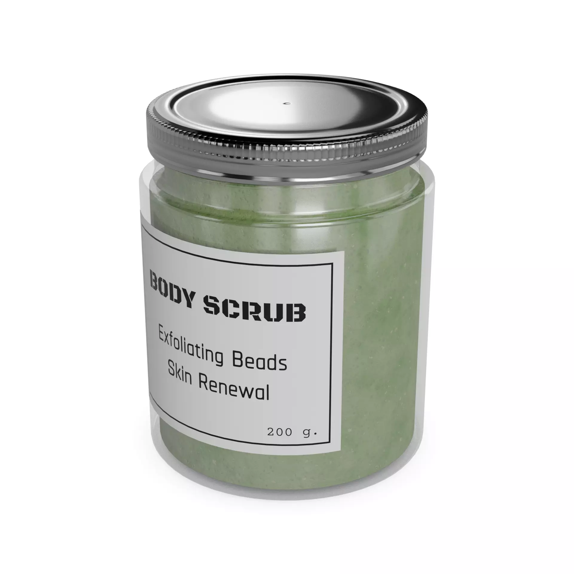 Other body care Body Scrub Low-poly 3D model_0