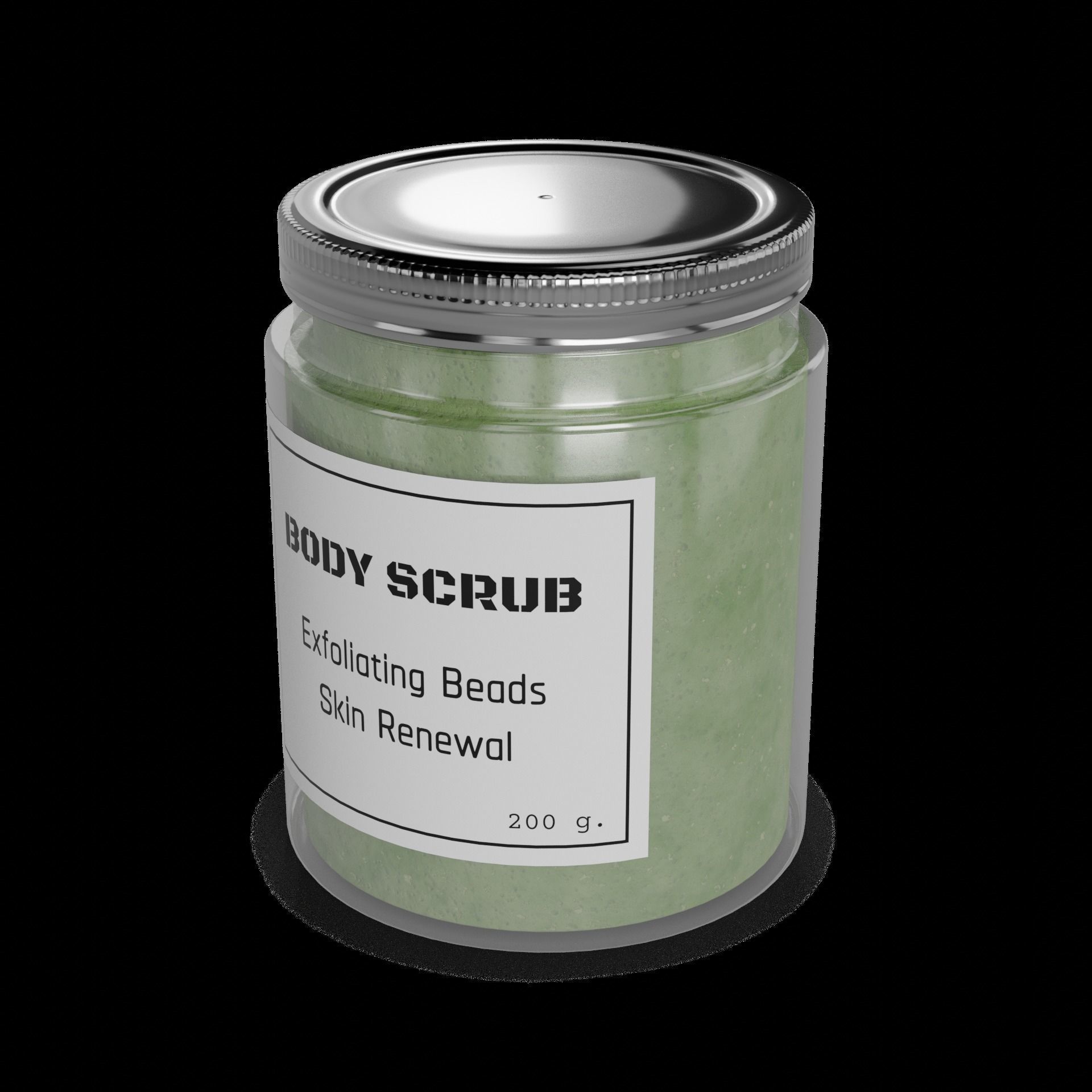 Other body care Body Scrub Low-poly 3D model_1