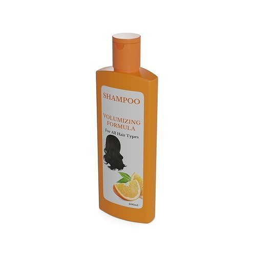 Other body care Shampoo Low-poly 3D model