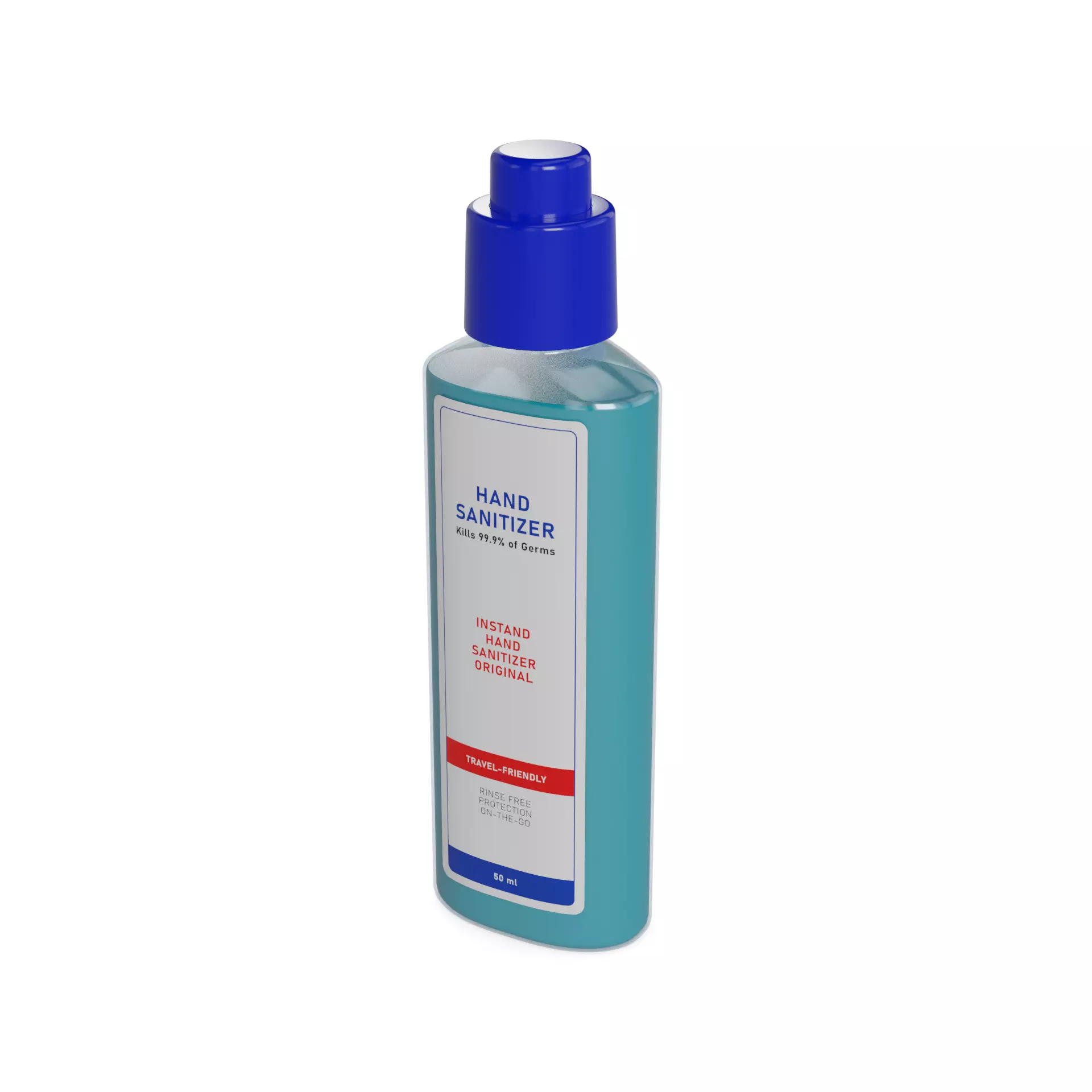 Other body care Hand Sanitizer Low-poly 3D model