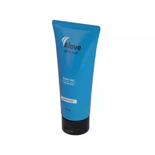 Body skin care Body Gel Low-poly 3D model