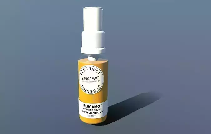 Essential oils Bergamot Essential Oil 3D model