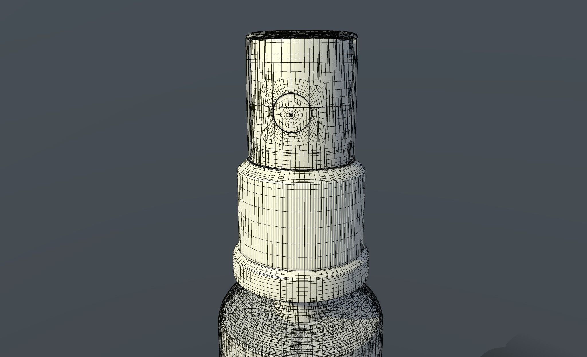 Essential oils Bergamot Essential Oil 3D model_4