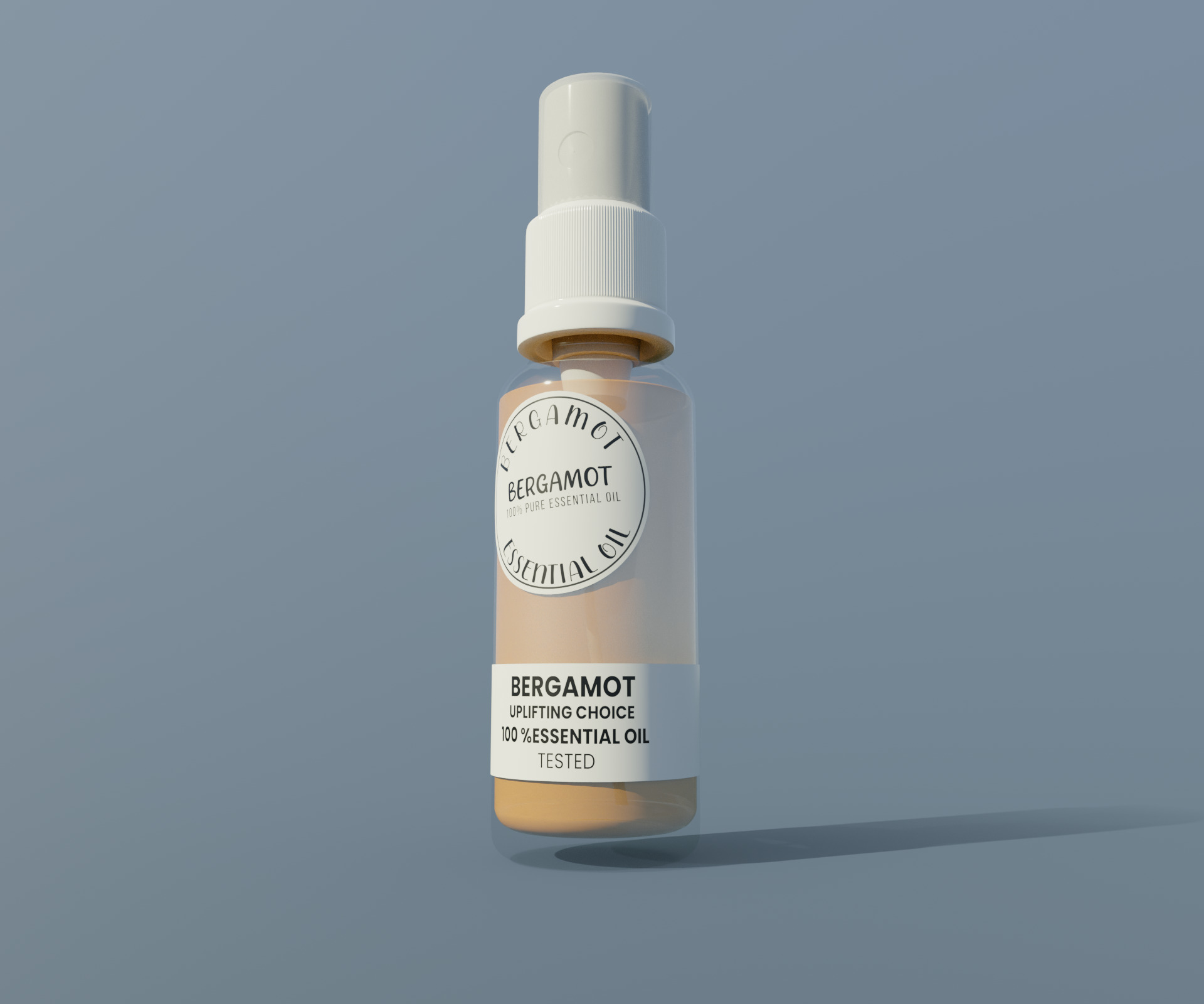Essential oils Bergamot Essential Oil 3D model_8