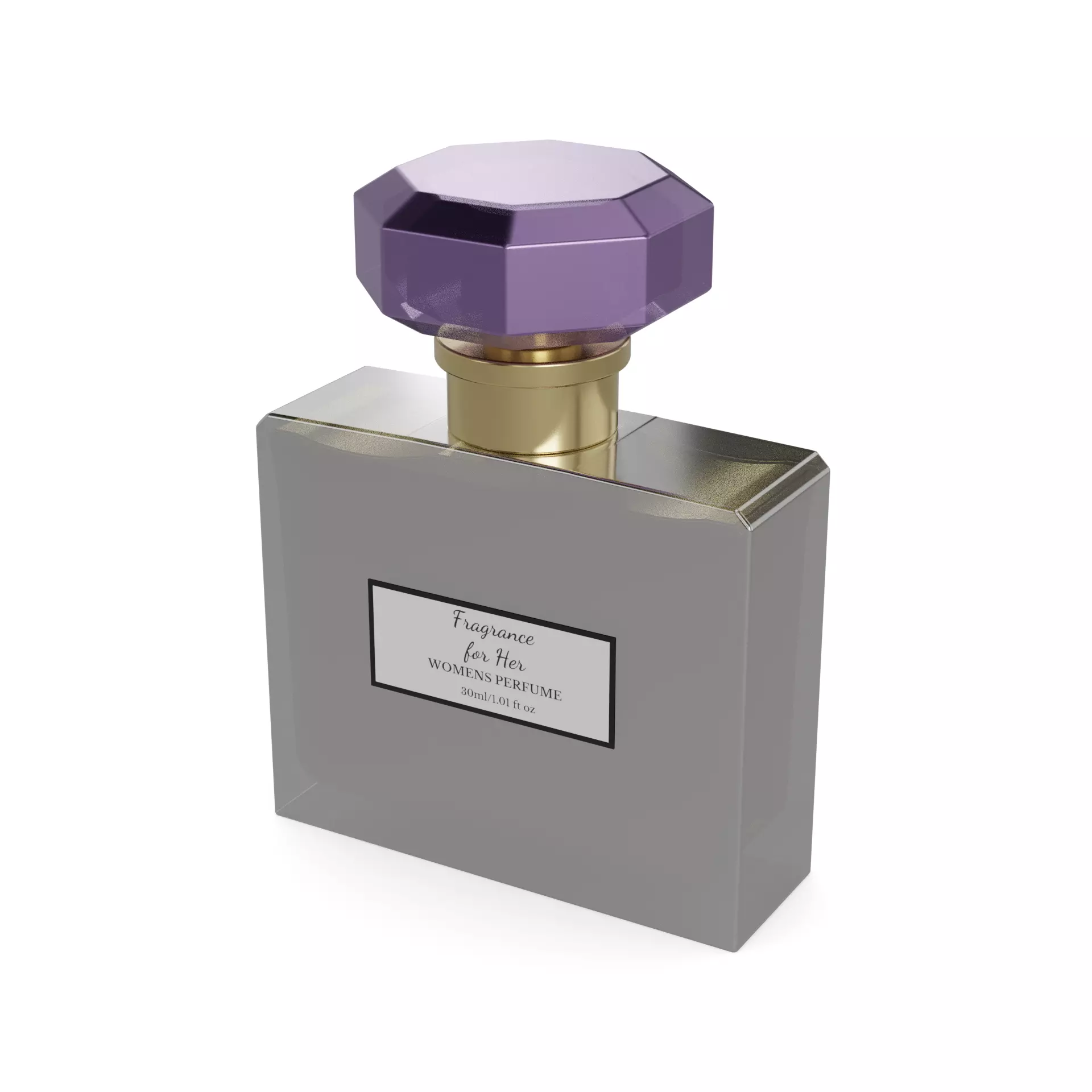 Perfume for women Perfume for Women Low-poly 3D model_0