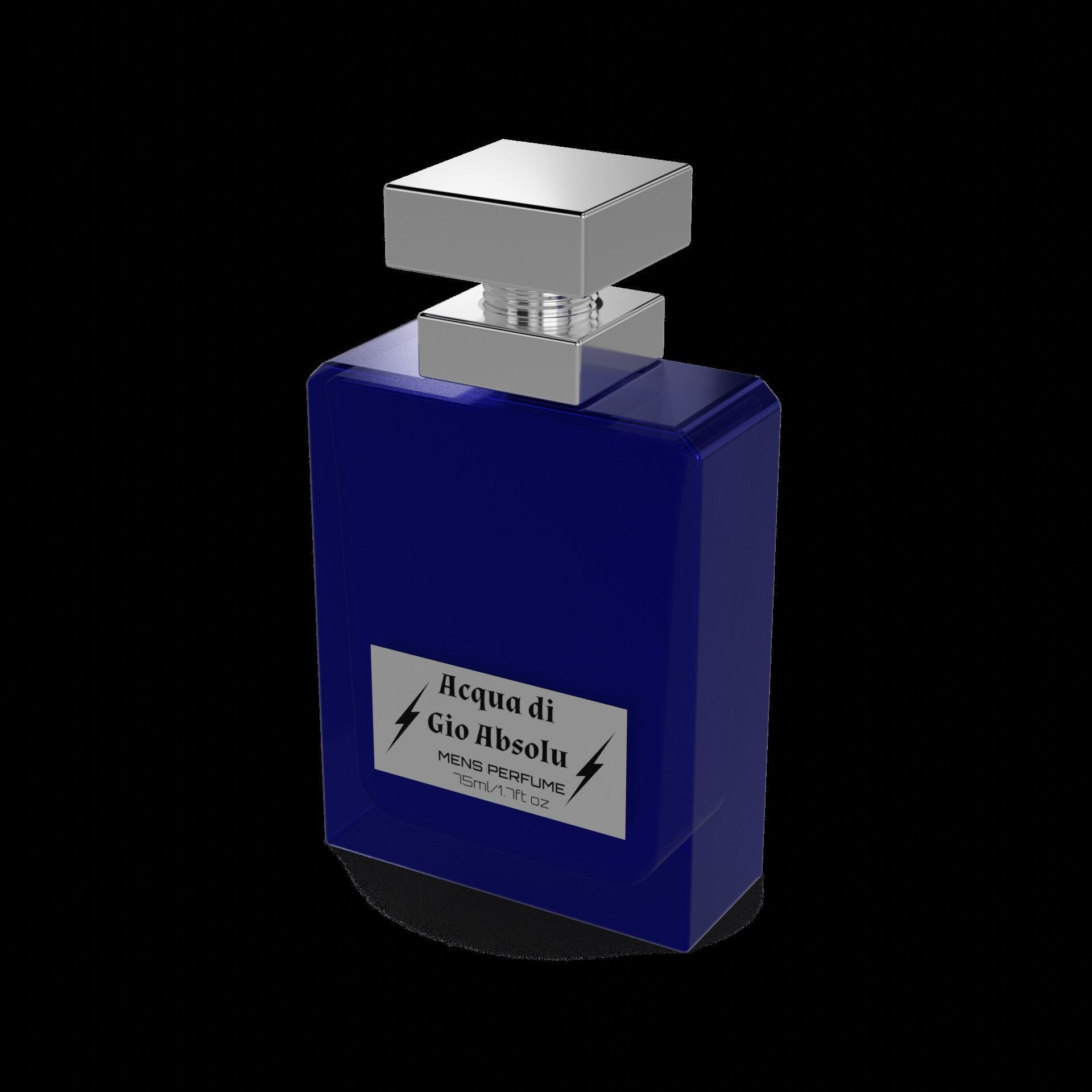 Perfume for men Perfume for Men Low-poly 3D model_1