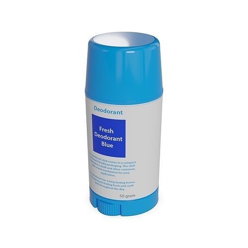 Perfume for men Fresh Deodorant Low-poly 3D model