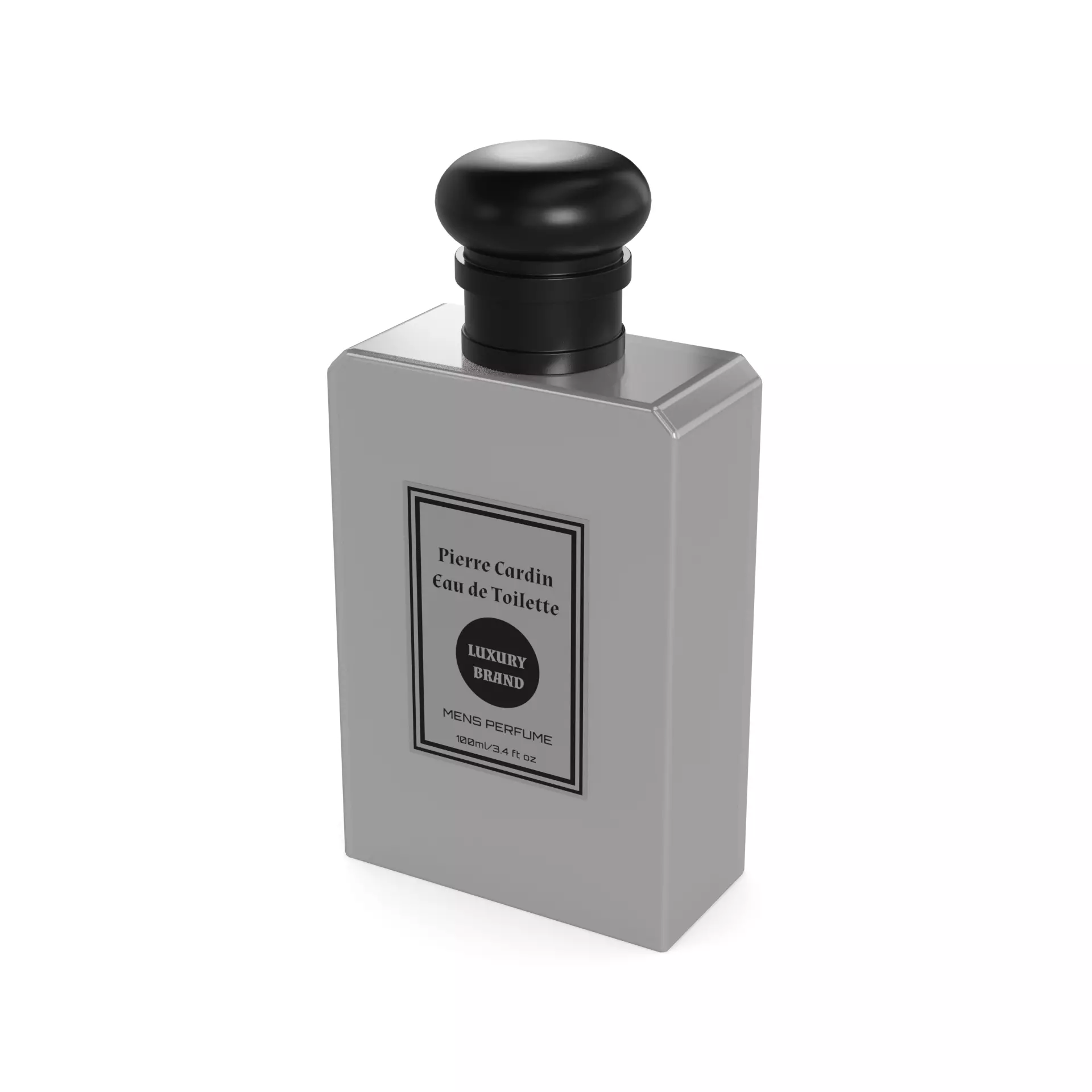 Perfume for men Classic Cologne Low-poly 3D model_0
