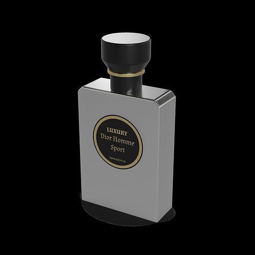 Perfume for men Perfume for Men Low-poly 3D model 2