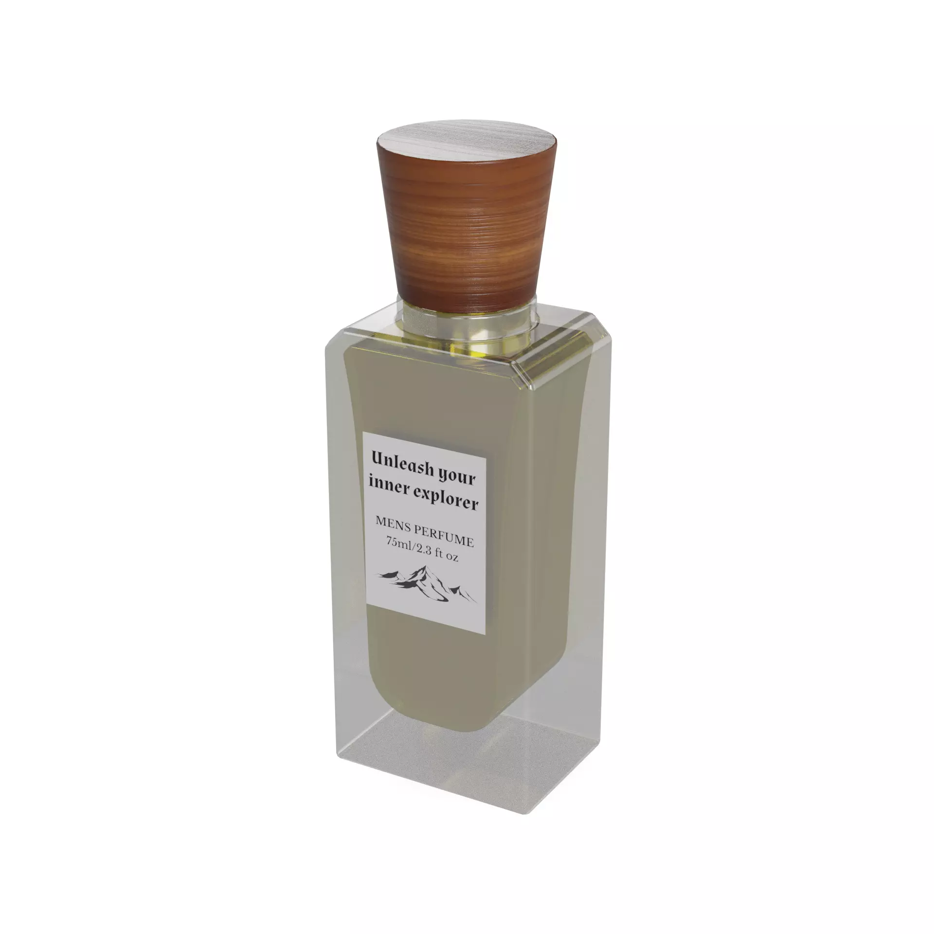 Perfume for men Perfume for Men Low-poly 3D model_0
