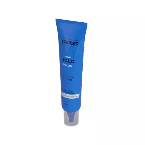 Hair styling products Hair Gel Low-poly 3D model