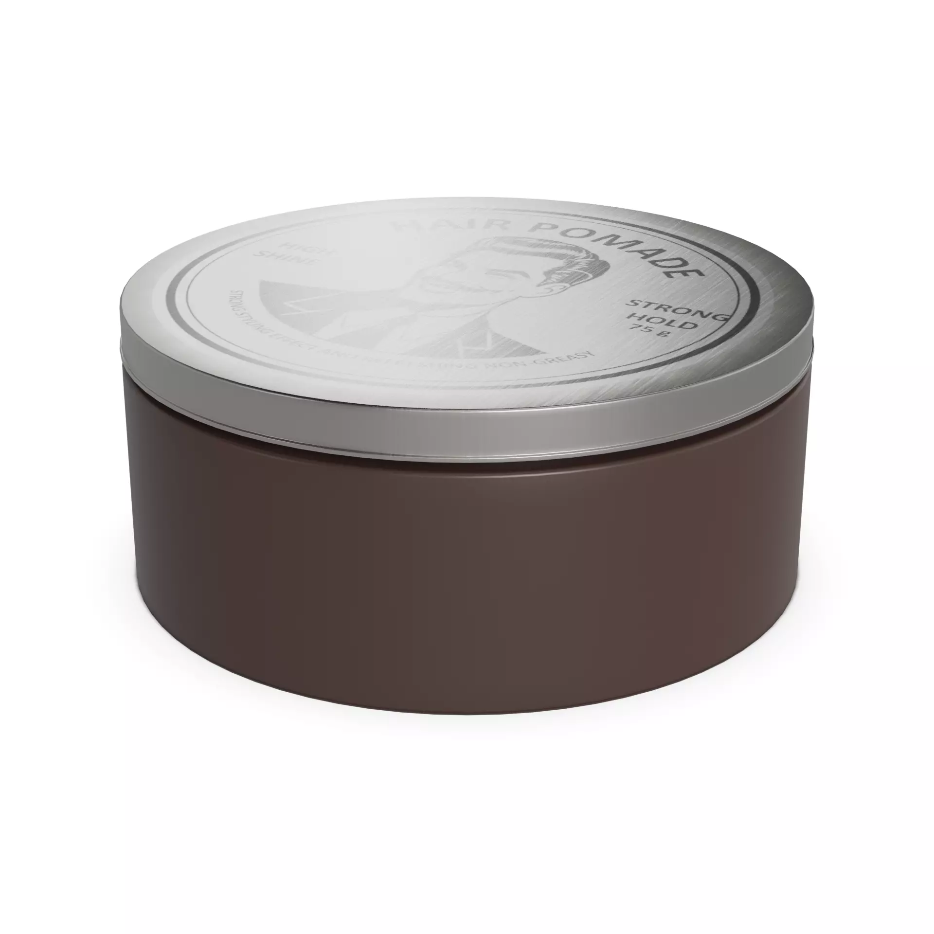Hair styling products Hair Pomade Low-poly 3D model