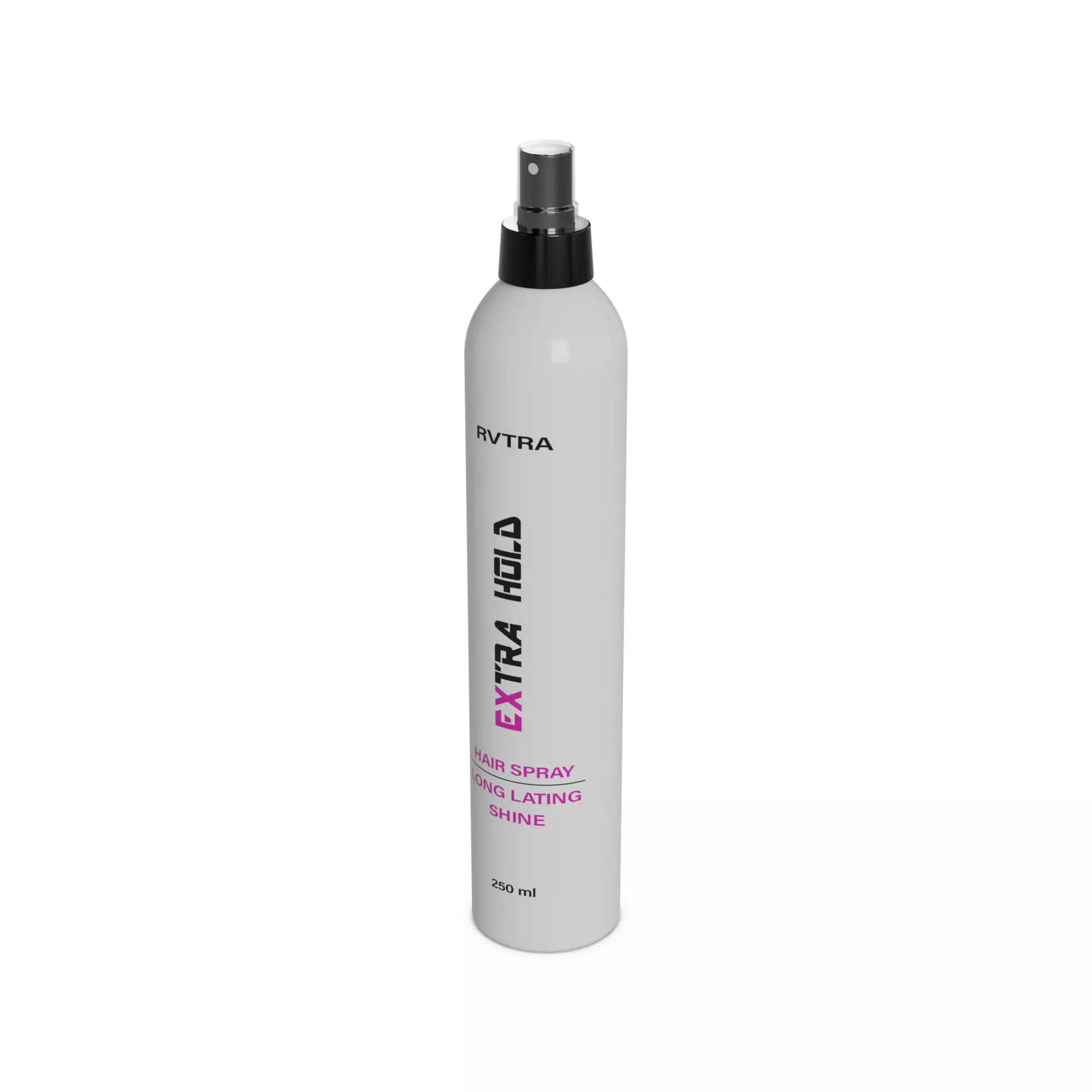 Hair styling products Hair Spray Low-poly 3D model