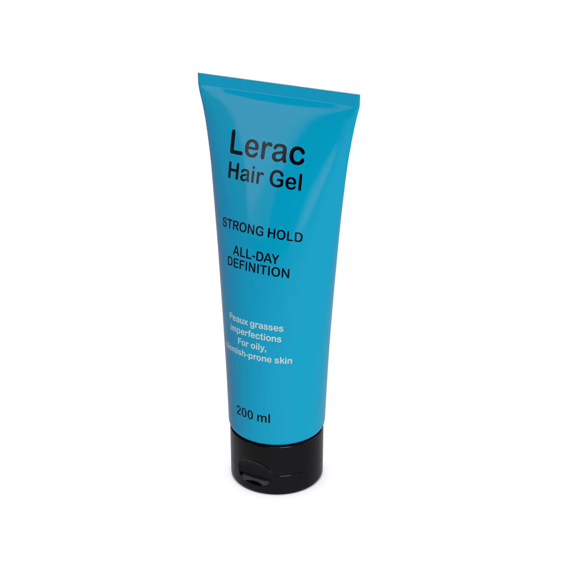 Hair styling products Hair Gel Low-poly 3D model