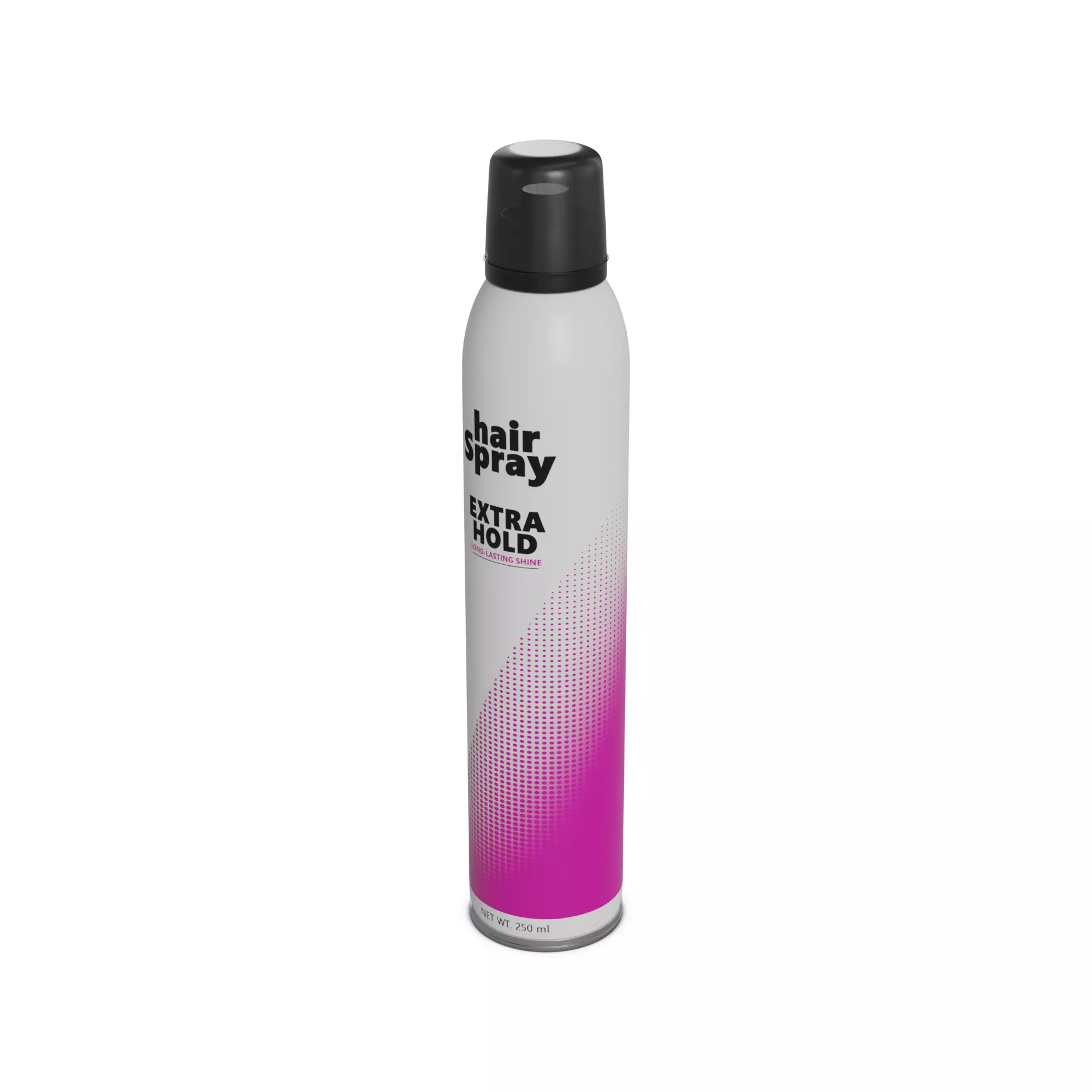 Hair styling products Hair Spray Low-poly 3D model