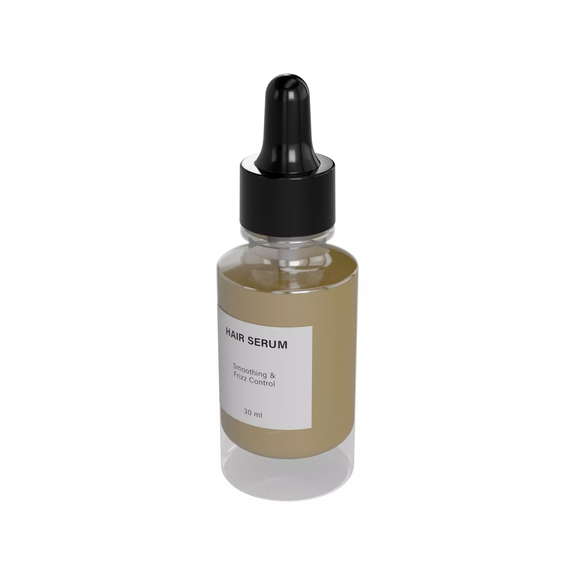 Hair styling products Hair Serum Low-poly 3D model