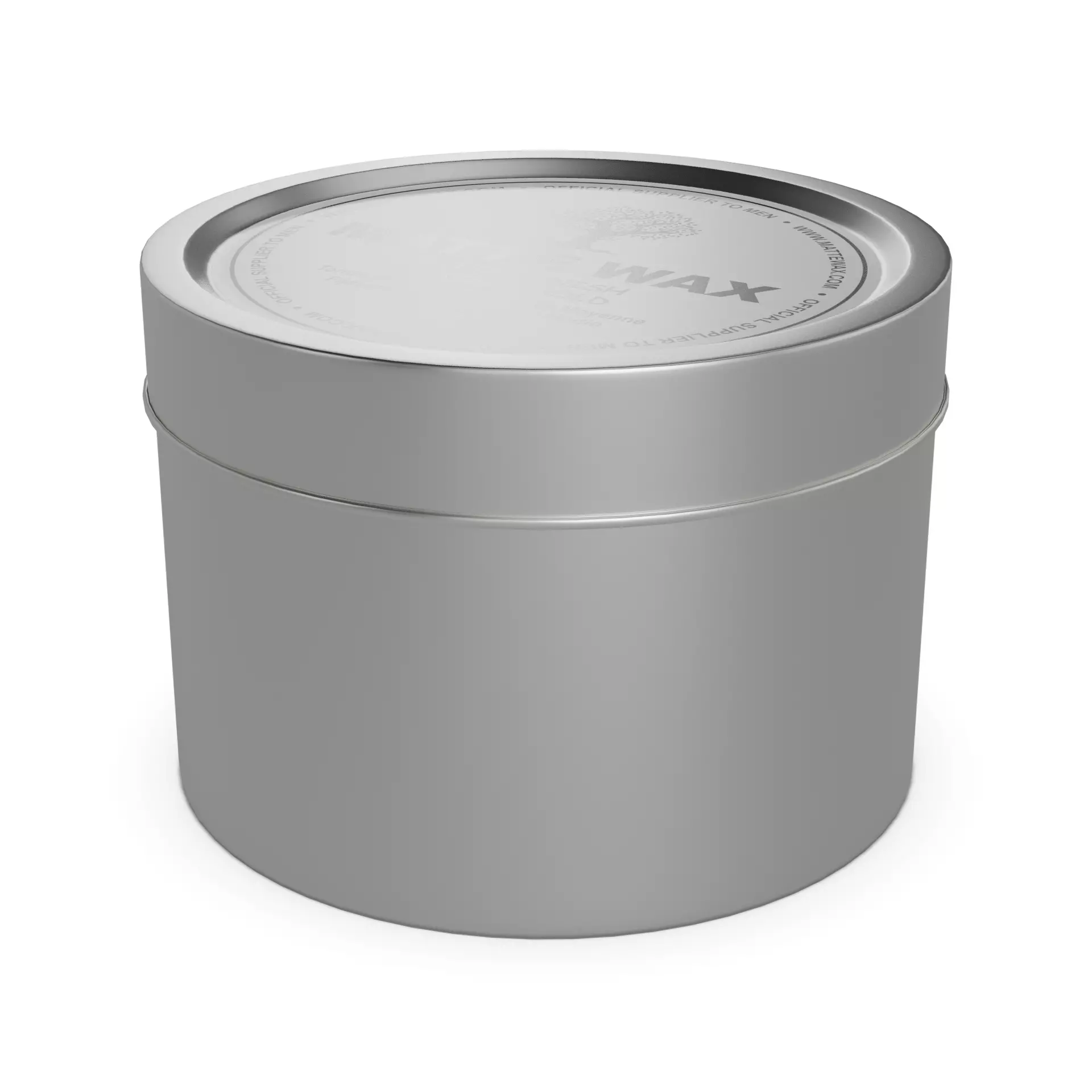 Hair styling products Hair Wax Low-poly 3D model
