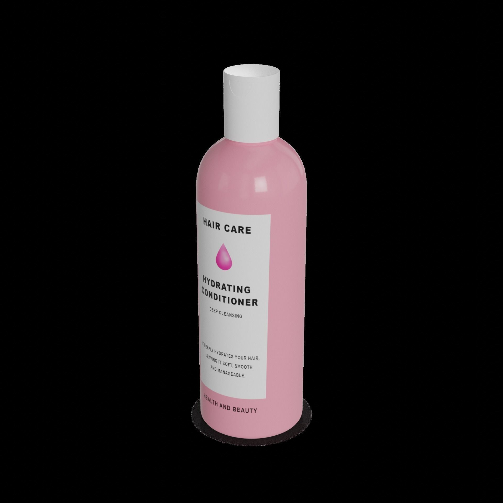 Conditioners Hydrating Conditioner Low-poly 3D model_1