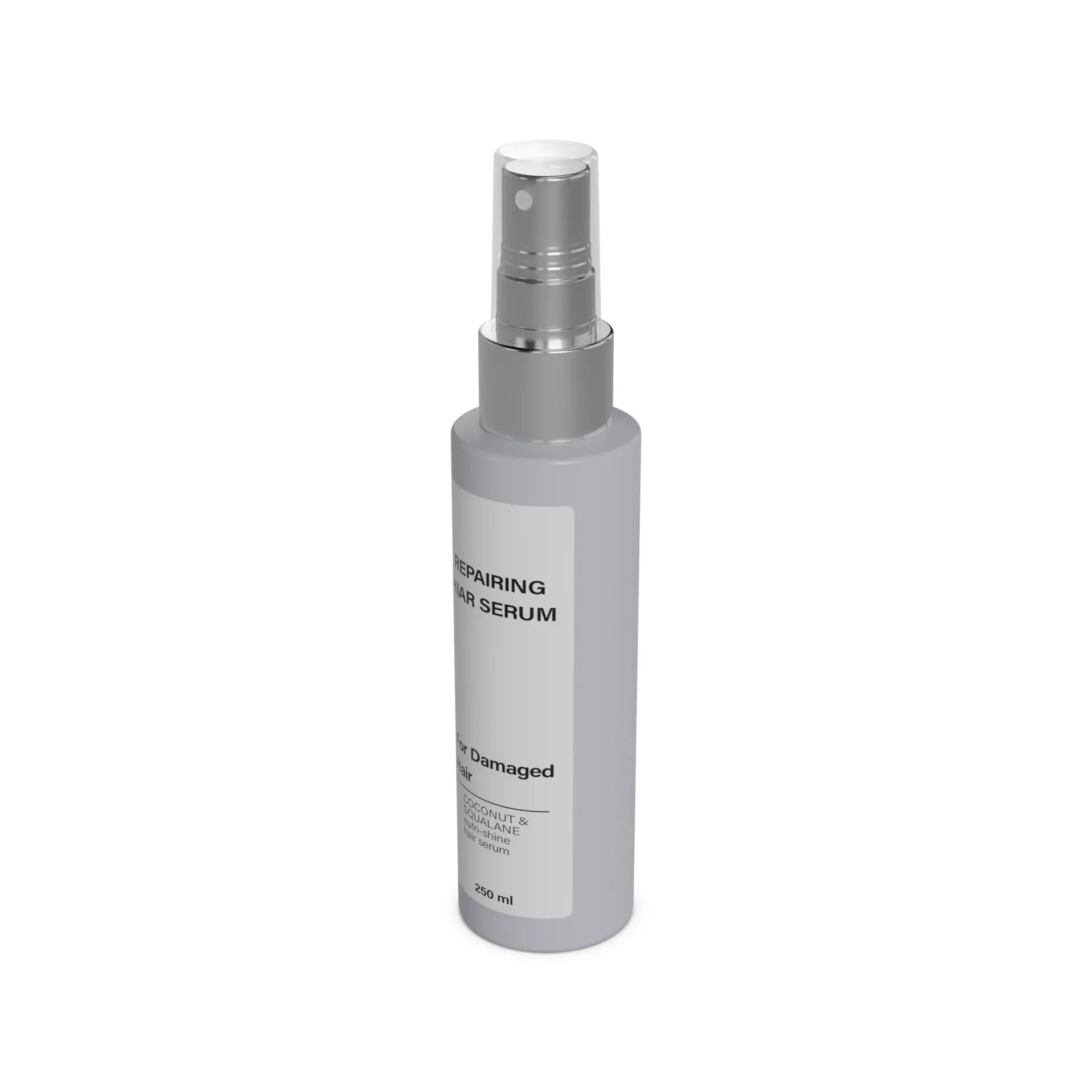 Hair masks serums and oils Hair Repair Serum Low-poly 3D model_0