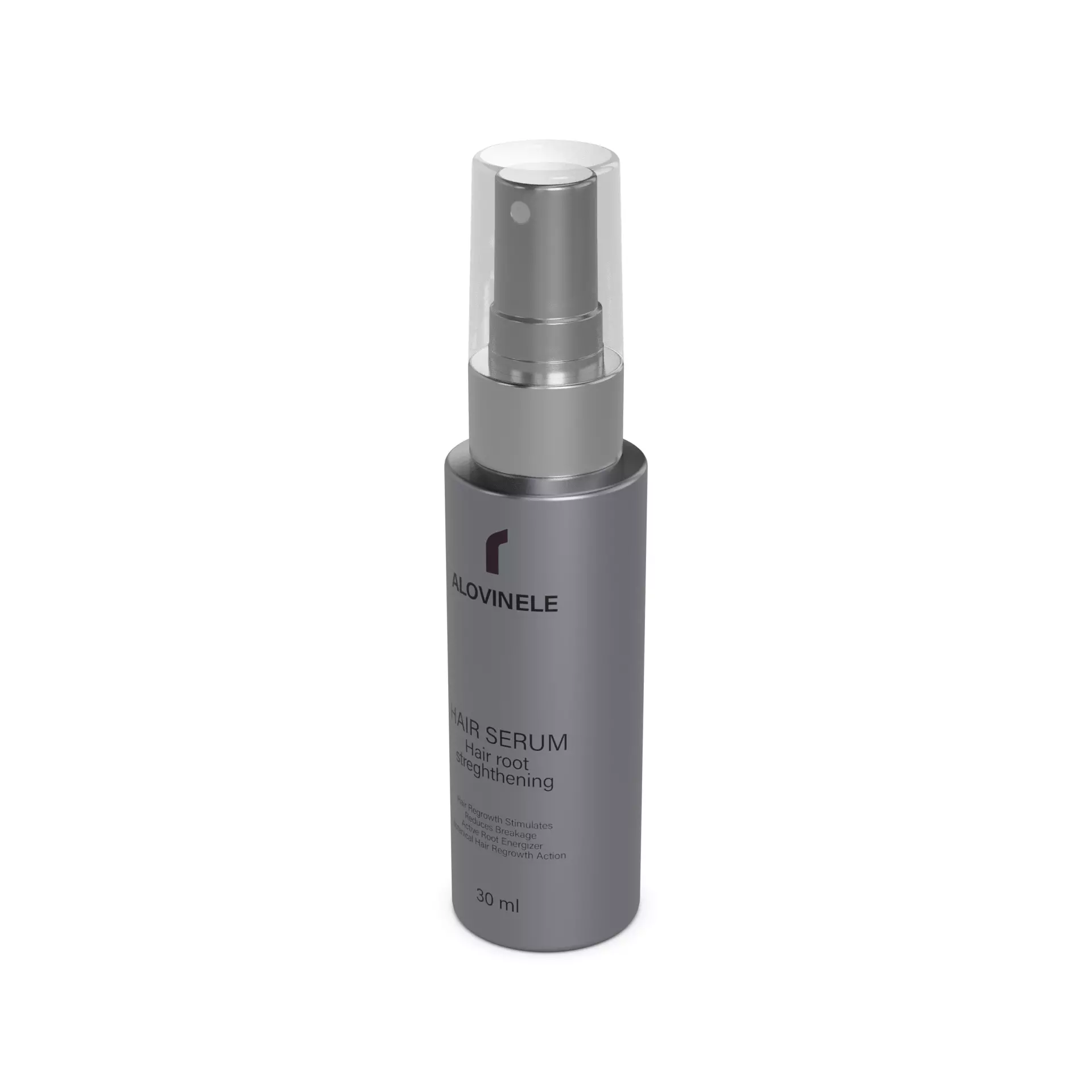 Hair masks serums and oils Hair Revitalizing Serum Low-poly 3D model_0