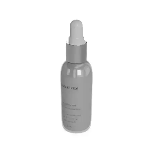 Hair masks serums and oils Hair Serum Low-poly 3D model