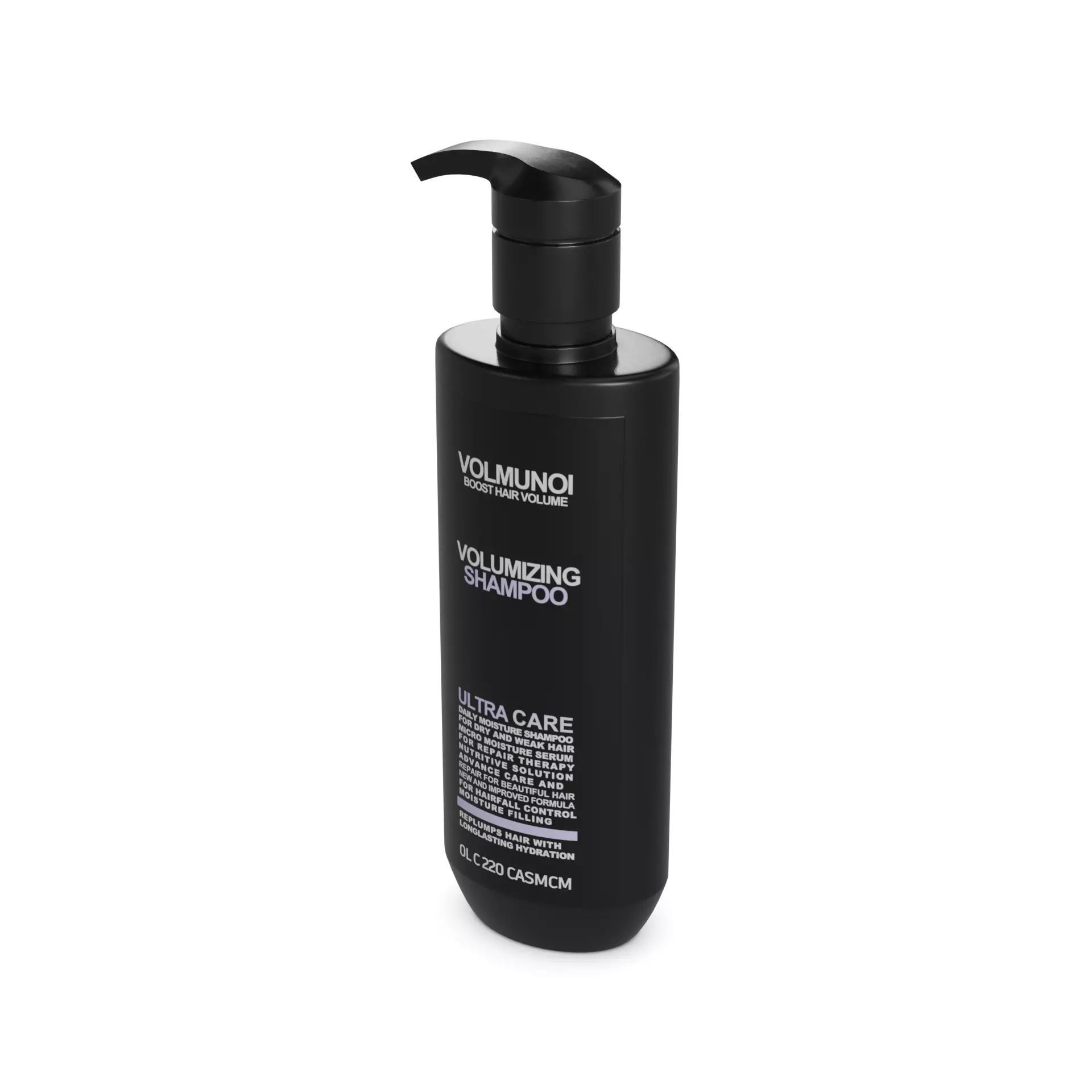 Shampoos Shampoo Low-poly 3D model_0