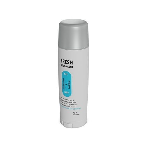 Roll-on and stick deodorants for men Stick Deodorant with Lon... Low-poly 3D model