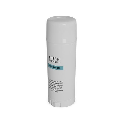 Stick deodorants for men Fresh Linen Stick Deodorant Low-poly 3D model