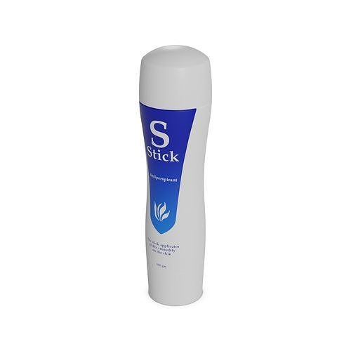 Roll-on and stick deodorants for men Stick Antiperspirant for... Low-poly 3D model