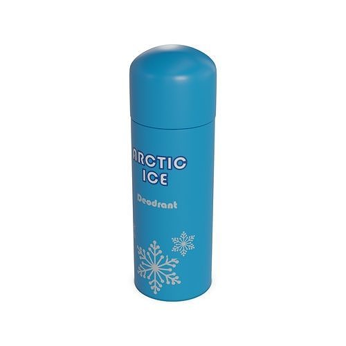 Stick deodorants for men Arctic Ice Stick Deodorant Low-poly 3D model