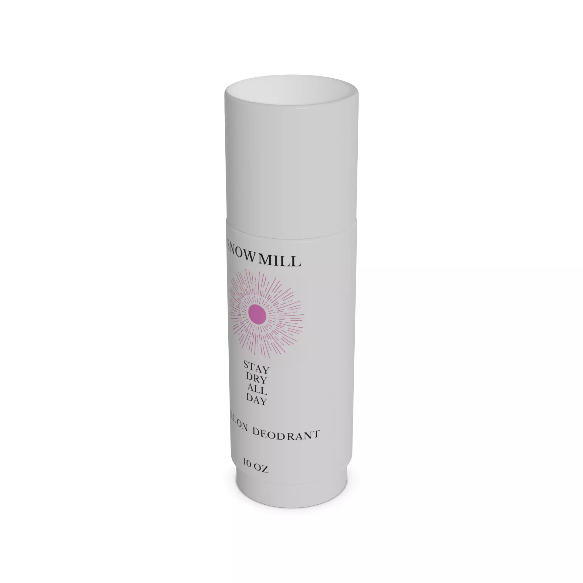 Roll-on and stick deodorants for women Stick Antiperspirant Low-poly 3D model_0