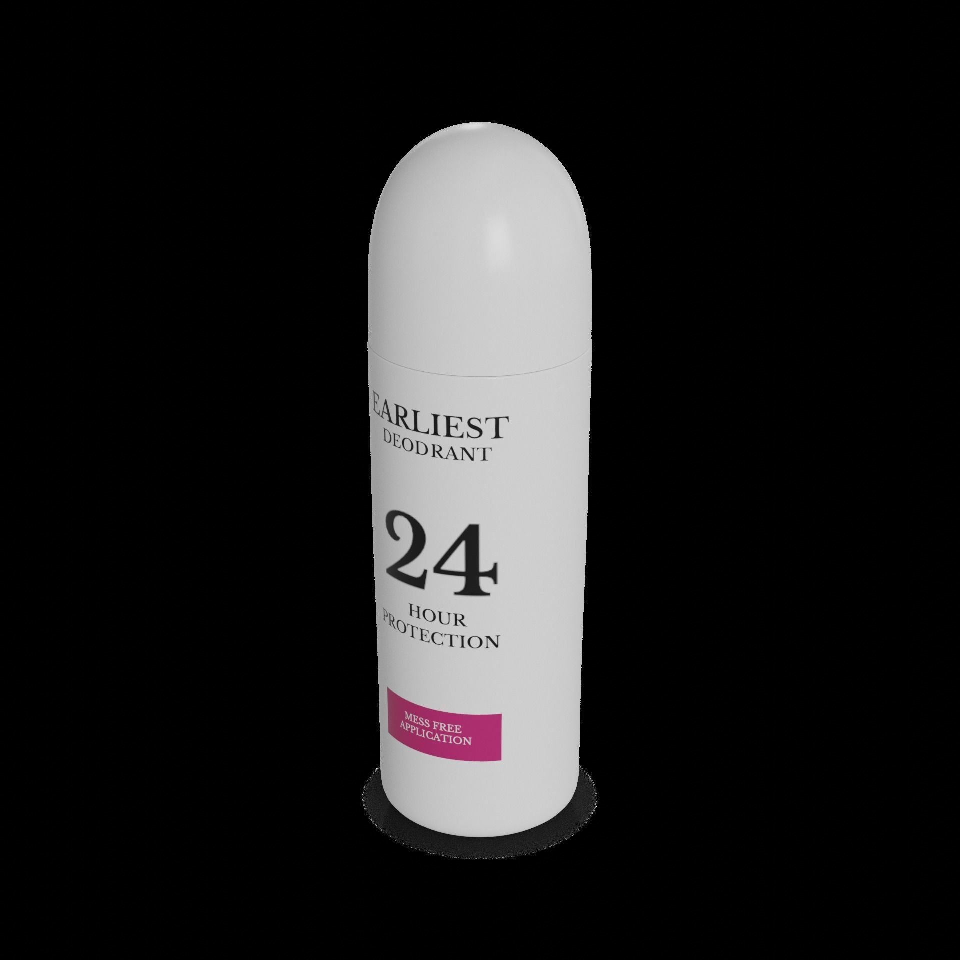 Roll-on and stick deodorants for women Roll-on Deodorant 3D model_1