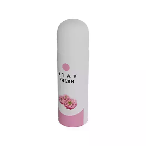 Roll-on and stick deodorants for women Stick Deodorant Low-poly 3D model