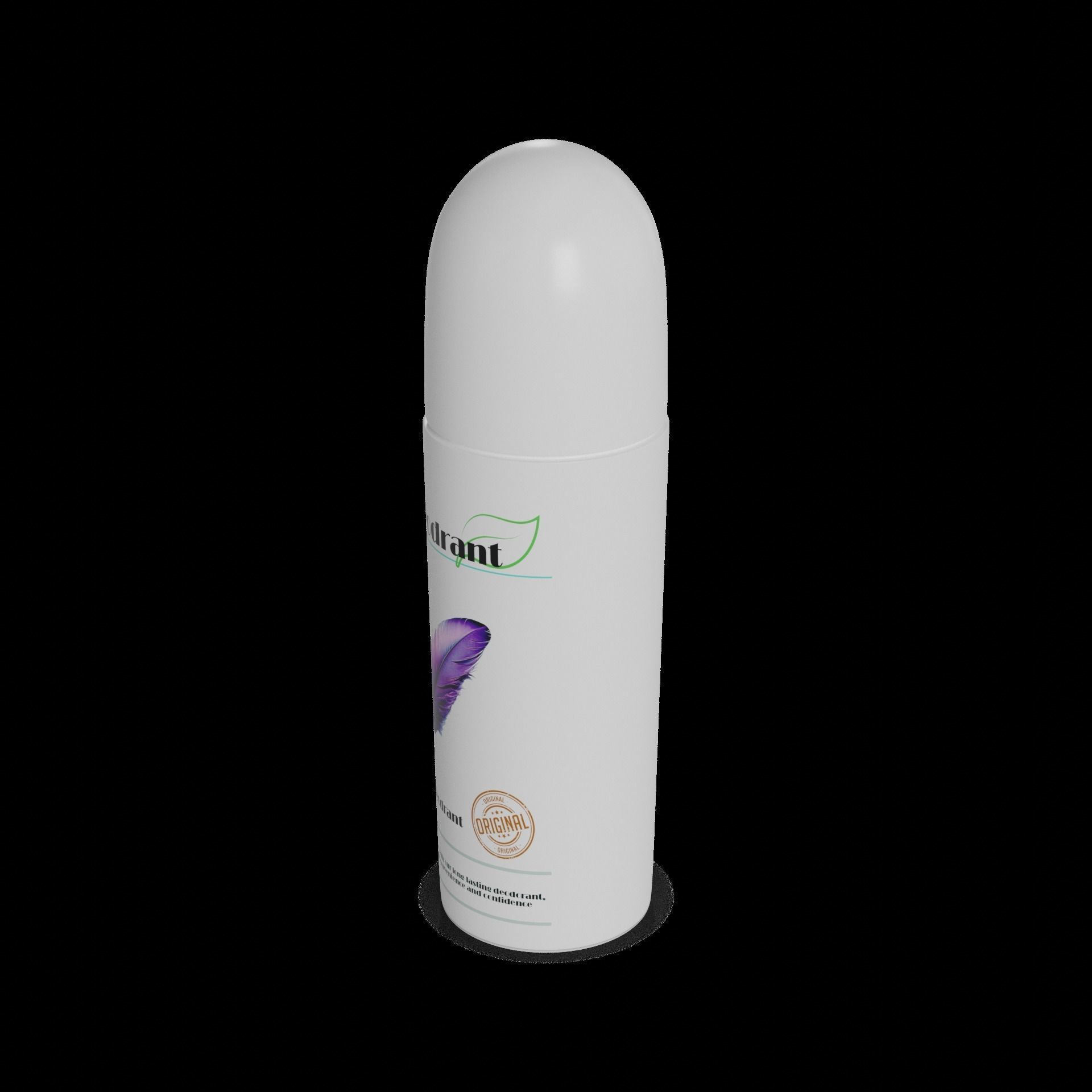 Roll-on and stick deodorants for women Roll-on Deodorant for ... 3D model_1