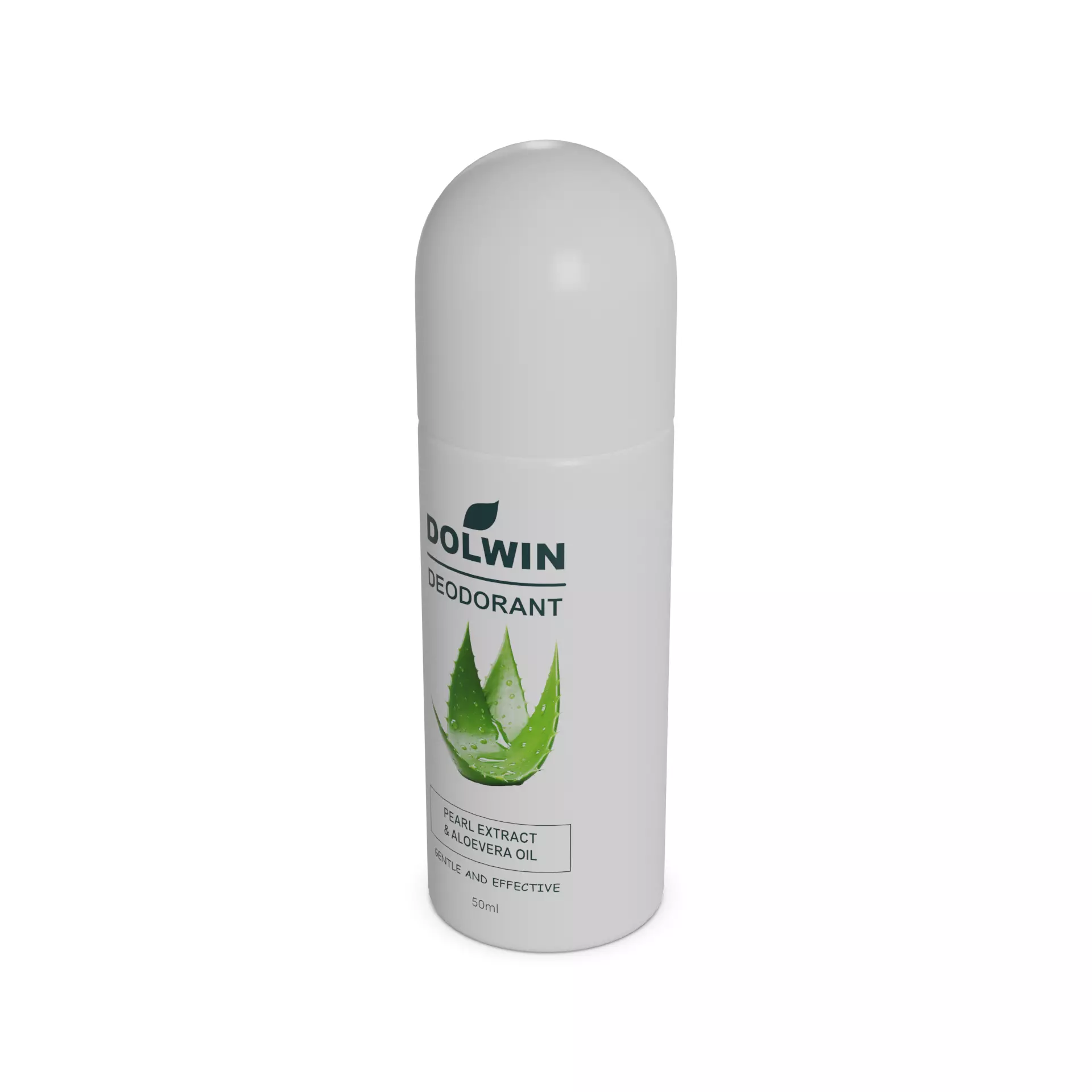 Roll-on and stick deodorants for women Roll-on Deodorant Low-poly 3D model_0