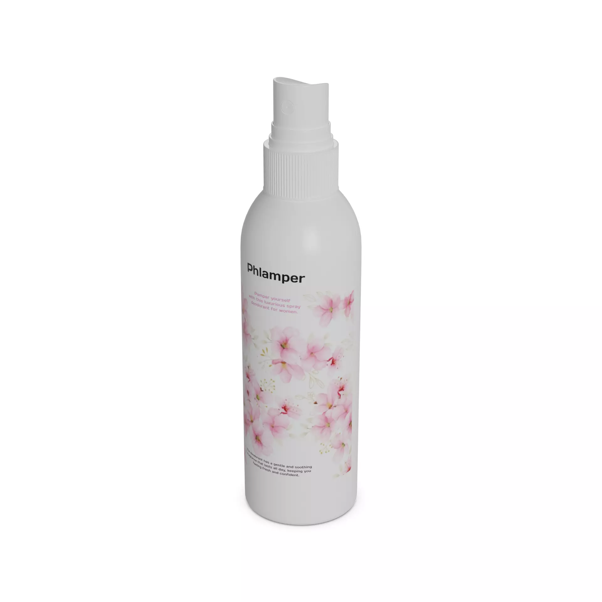 Spray deodorants for women Soft Petals 3D model_0