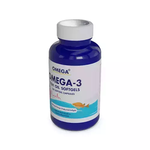 Vitamin and mineral supplements Omega-3 Fish Oil Softgels