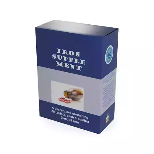 Vitamin and mineral supplements Iron Supplement Tablets