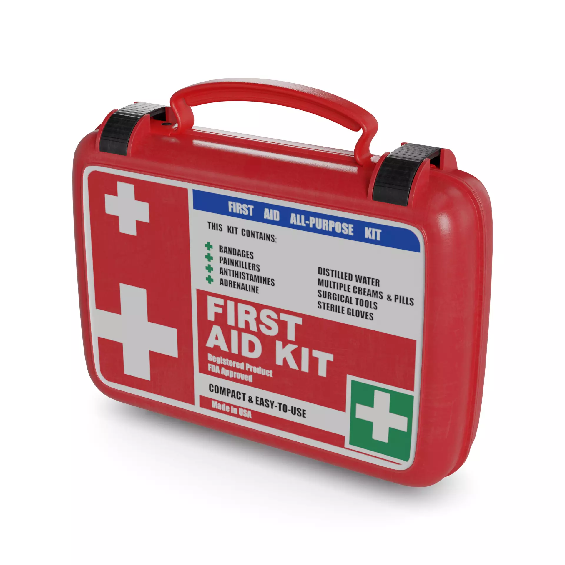 Other medical products First Aid Kit 3D model_0