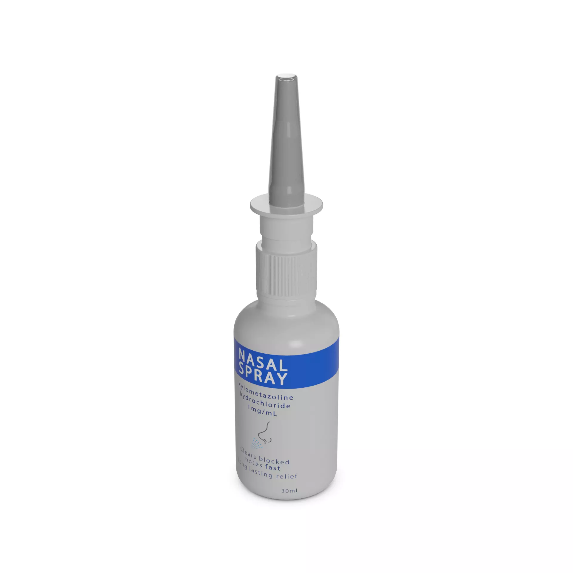 Other medical products Nasal Spray Low-poly 3D model_0